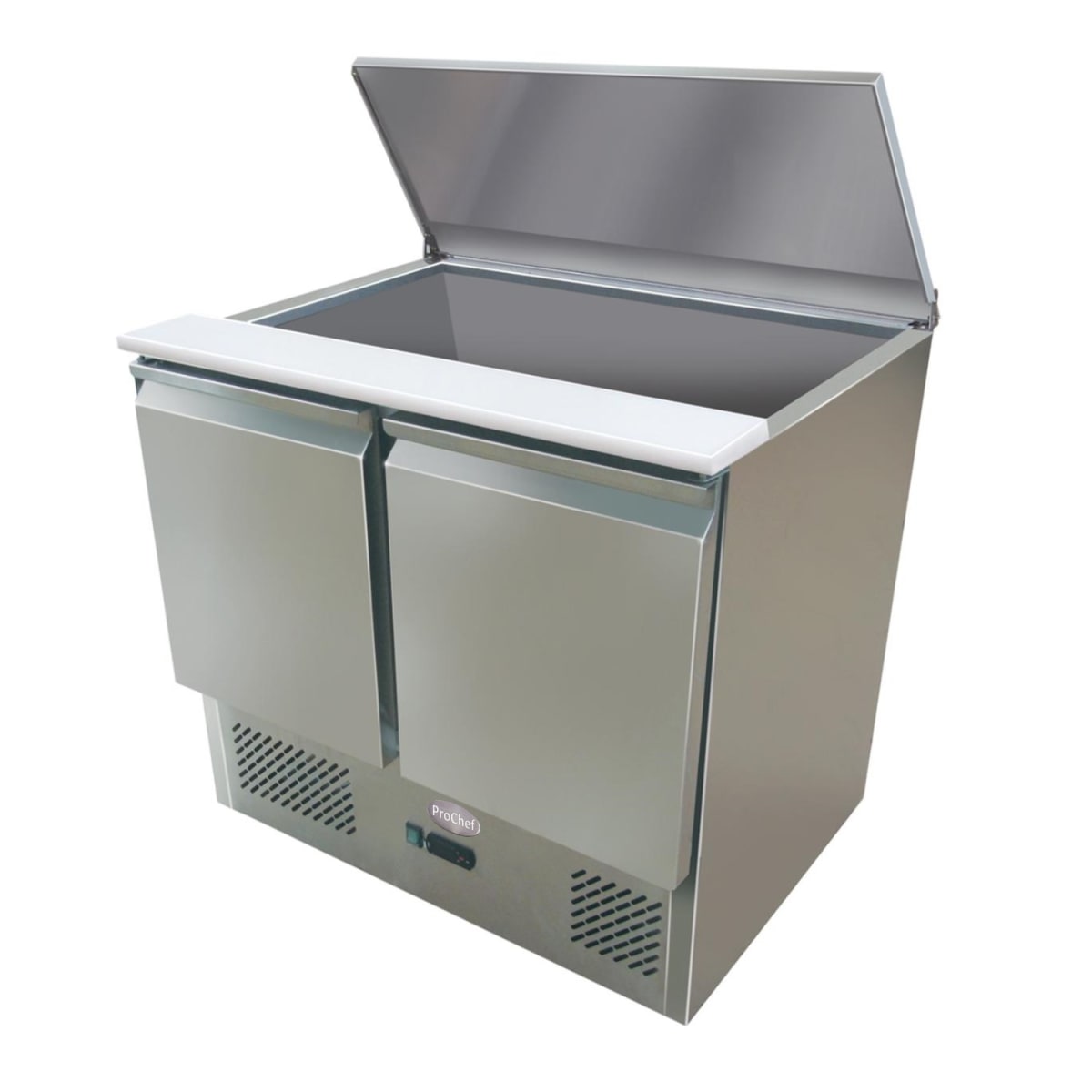 Mesón Refrigerado Saladette 90 Cm. 300 Lt. Ac.Inox6