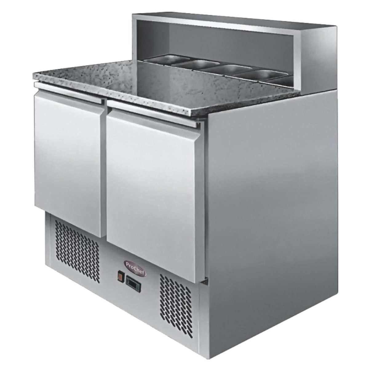 Meson Refrigerado Saladette 90 Cm. 300 Lt. Ac.Inox ESL38314