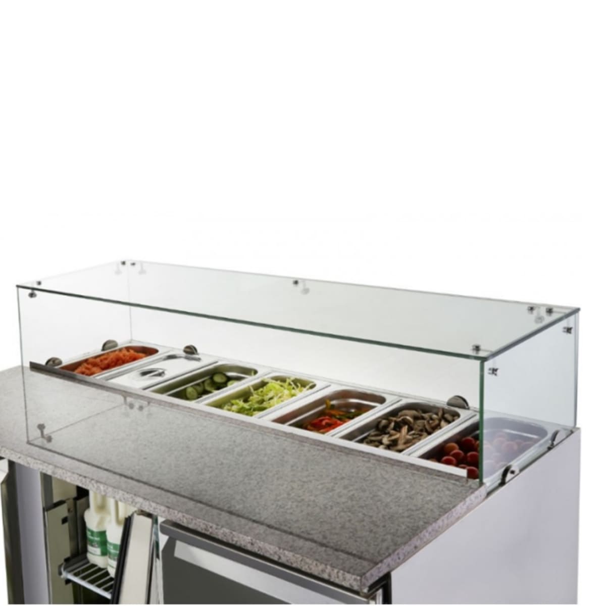 Meson Refrigerado Saladette 137 Cm. 380 Lt Ac.Inox ESL38647