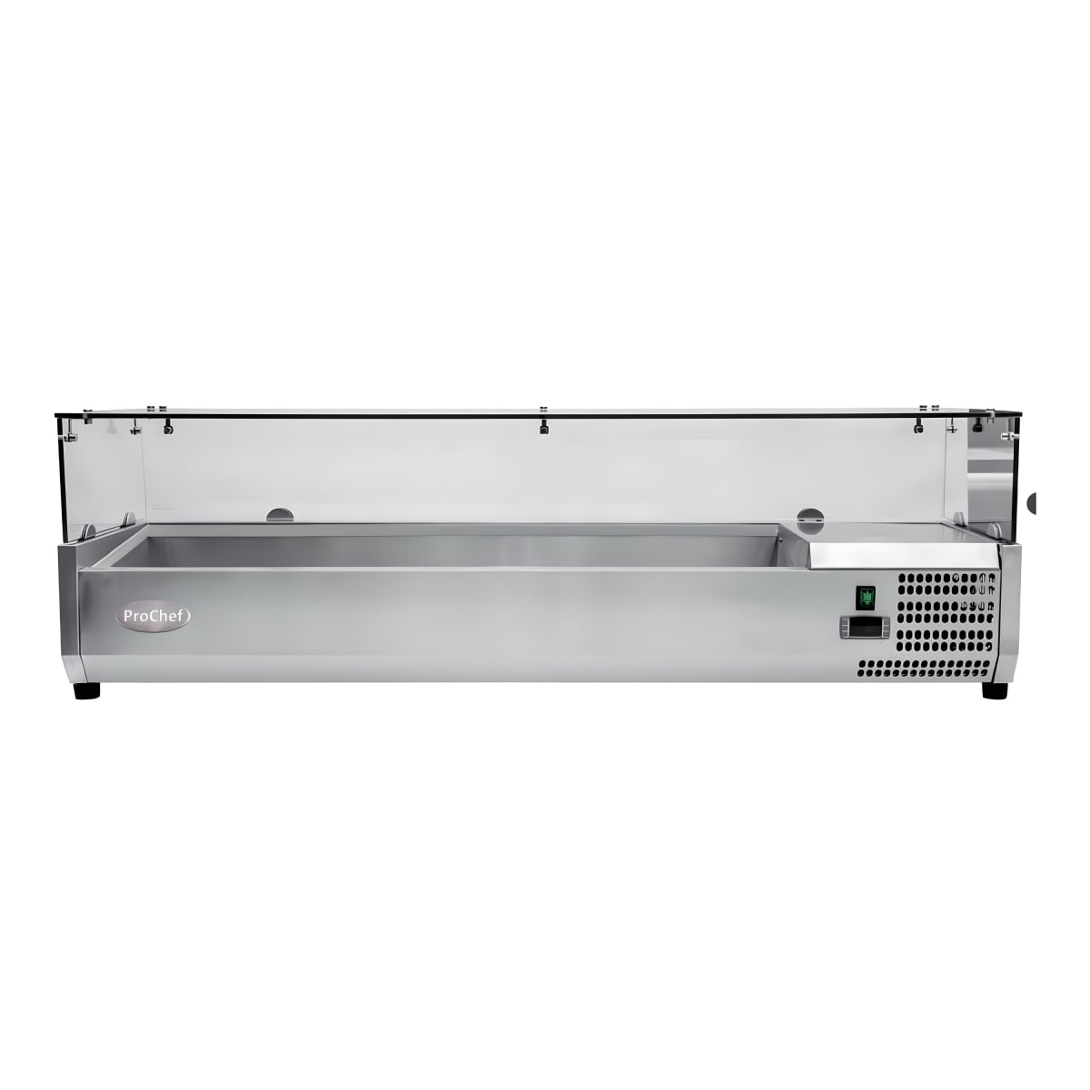 Vitrina Refrigerada Sobremesa 120 cm. Acero Inoxidable3