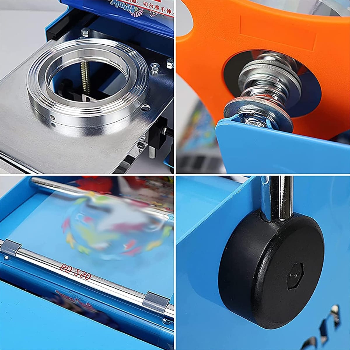 Selladora de Vasos Plásticos 90 a 95 mm diámetro10