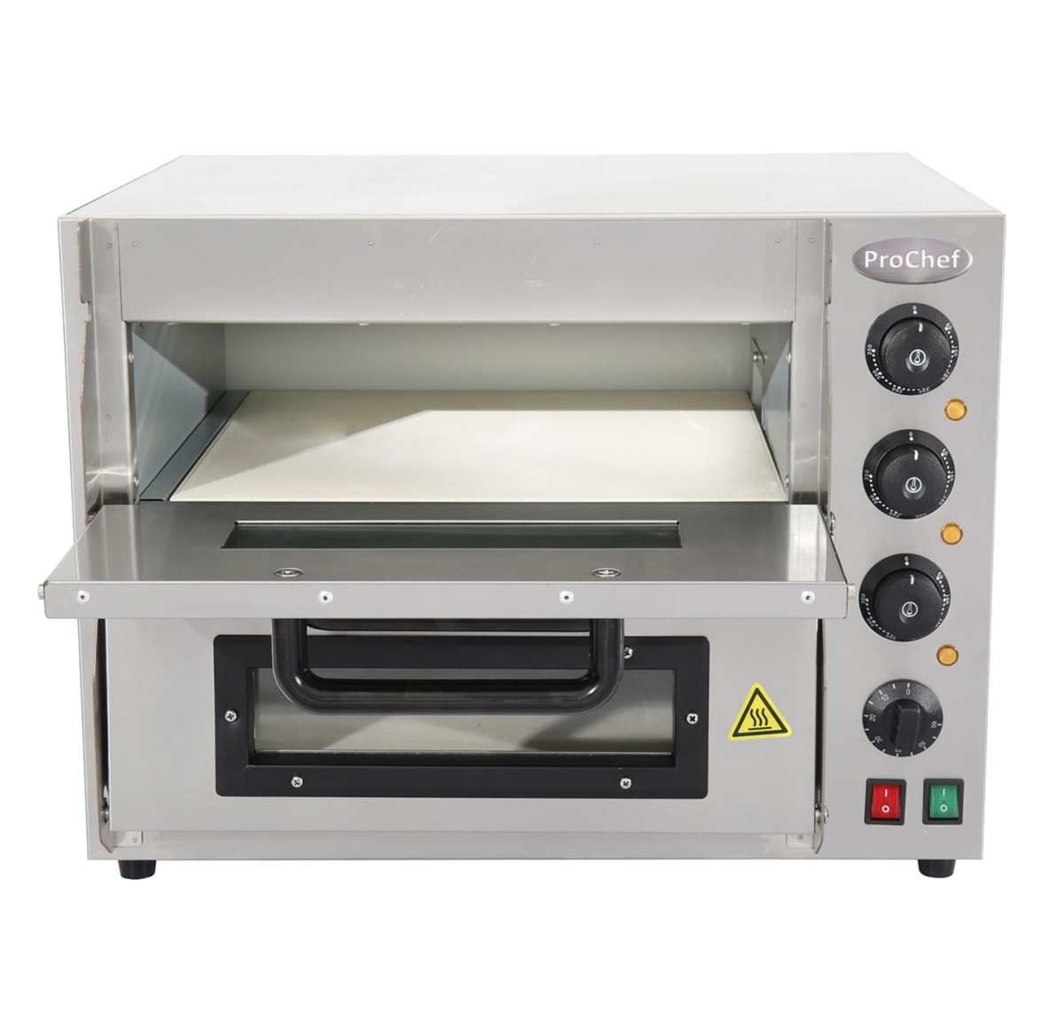 Horno ProChef pizzero electrico 2 camaras 40x40 cm2