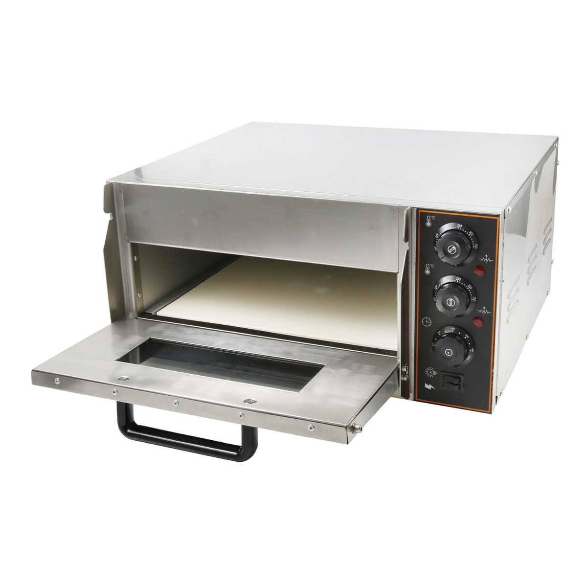 Horno ProChef Pizzero Eléctrico 1 Cámara 40x40 cm.2
