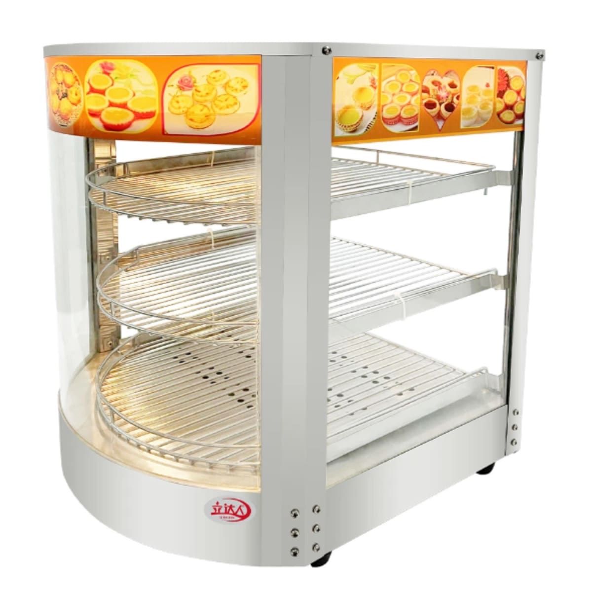 Vitrina de Calor 66 cm. Acero Inox. 30 a 80°C ET-LD-1P-C6
