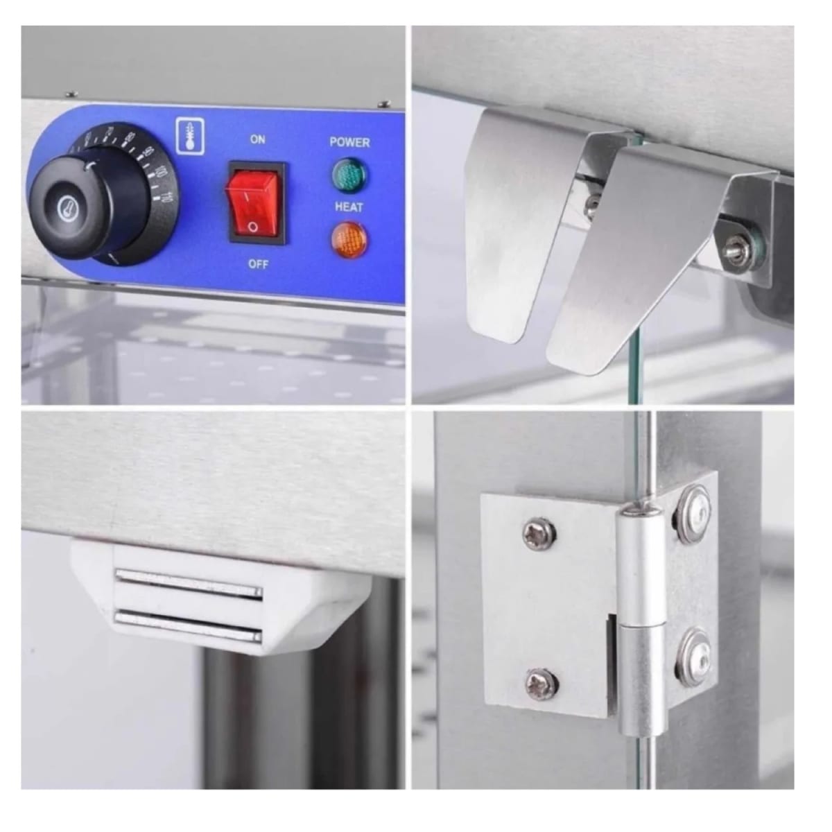 Vitrina ProChef Mantenedora de Calor hasta 85°C6