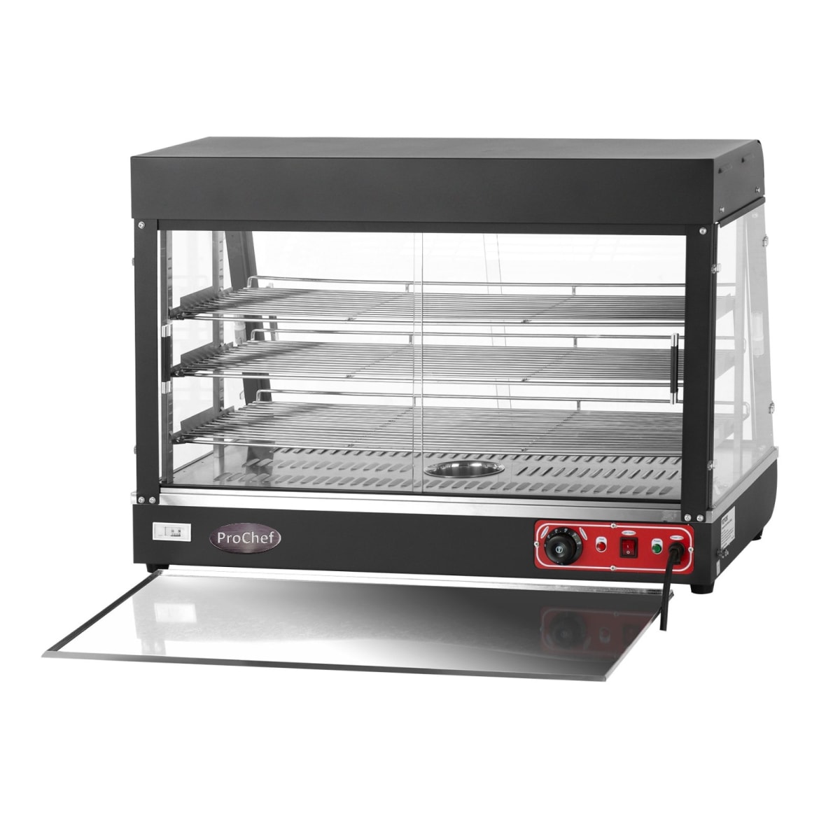 Vitrina de Calor ProChef Autoservicio 90 cm.8