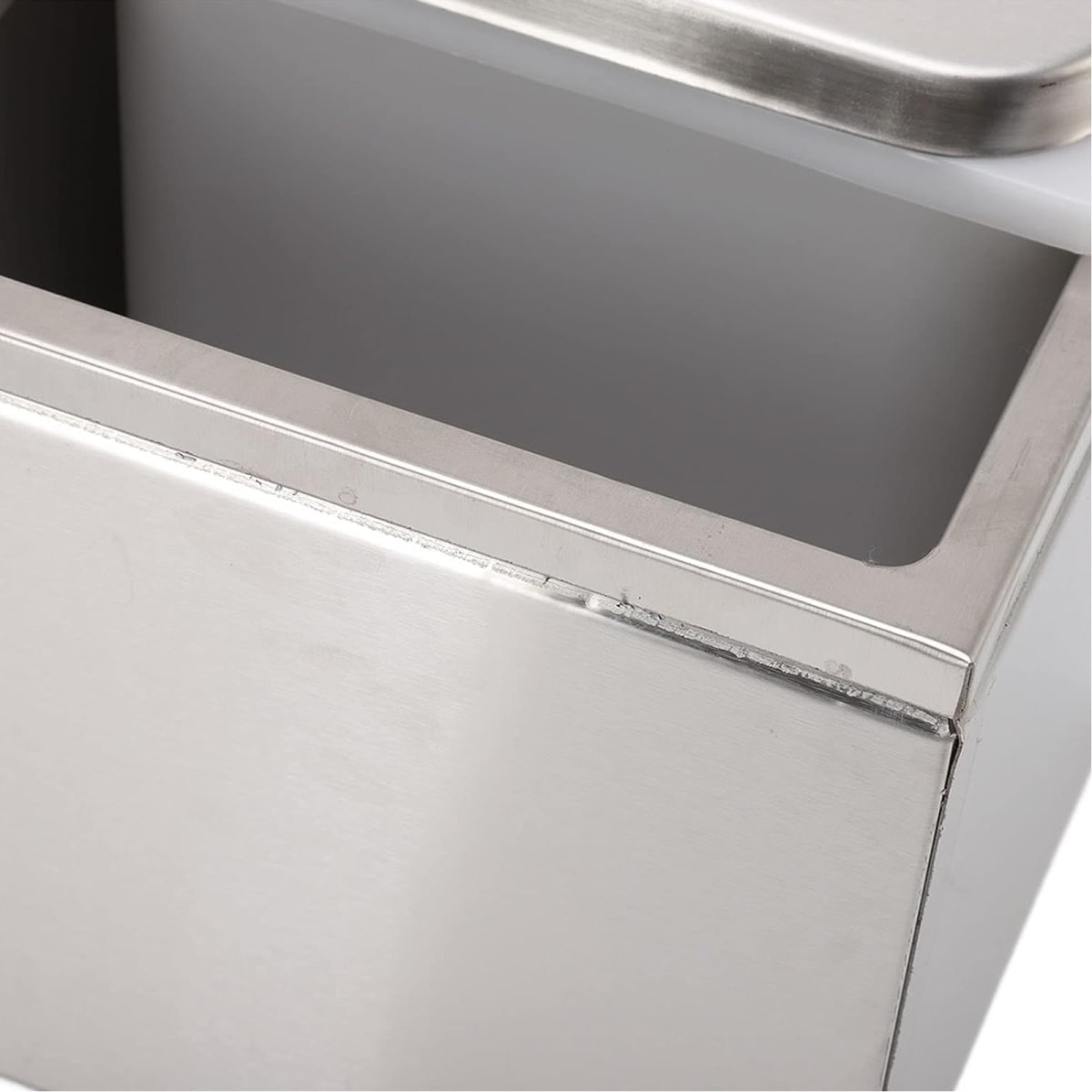 Dispensador de salsa 2x2 Lt. Acero Inoxidable5