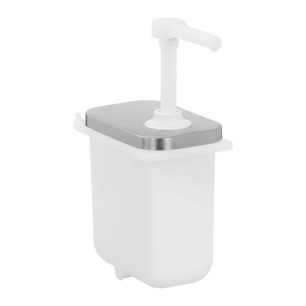Dispensador de salsa 2x2 Lt. Acero Inoxidable7