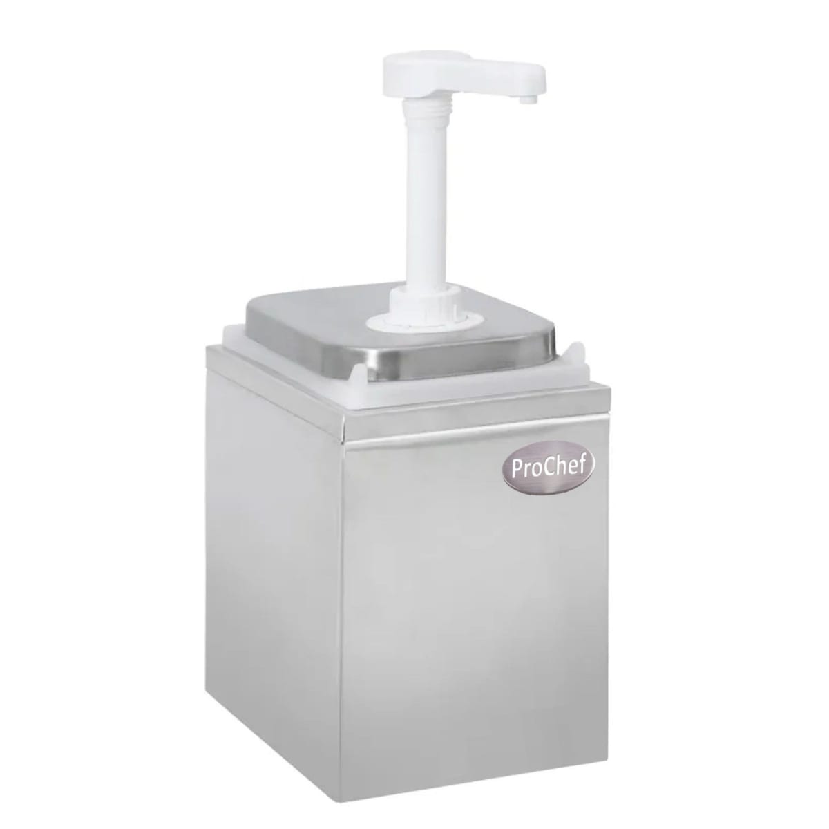 Dispensador de salsa 1x2 Lt. Acero Inoxidable1