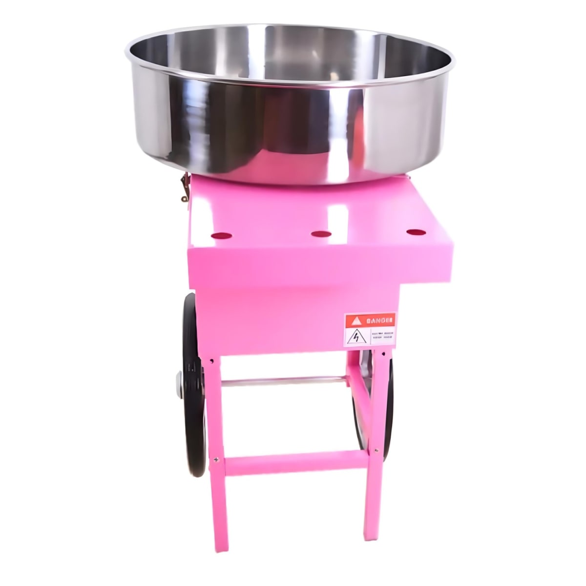 Máquina algodonera de algodón de azúcar con carro4