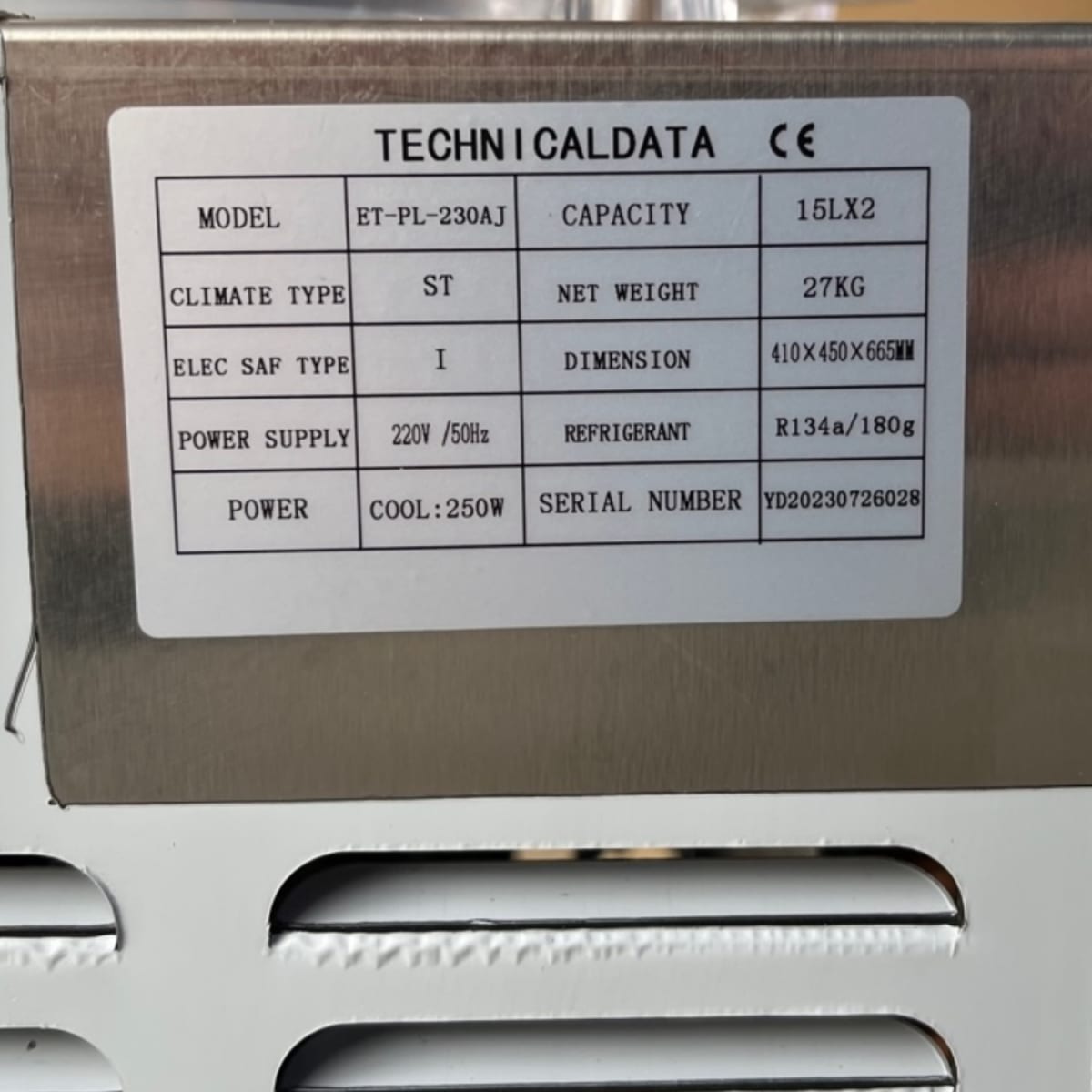 Dispensador de Jugo 2x15 Litros. Acero Inoxidable9
