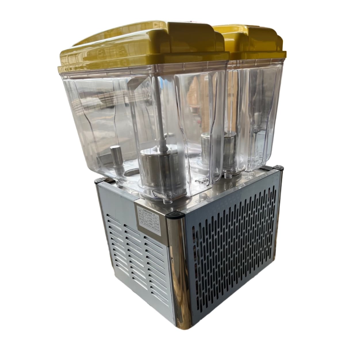 Dispensador de Jugo 2x15 Litros. Acero Inoxidable4
