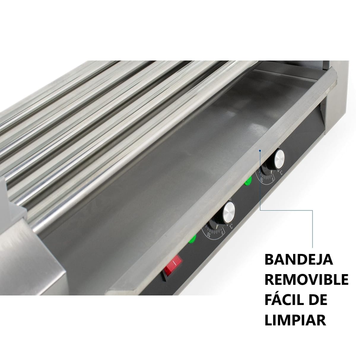 Roller Calentador Hot Dogs 5 Rodillos7