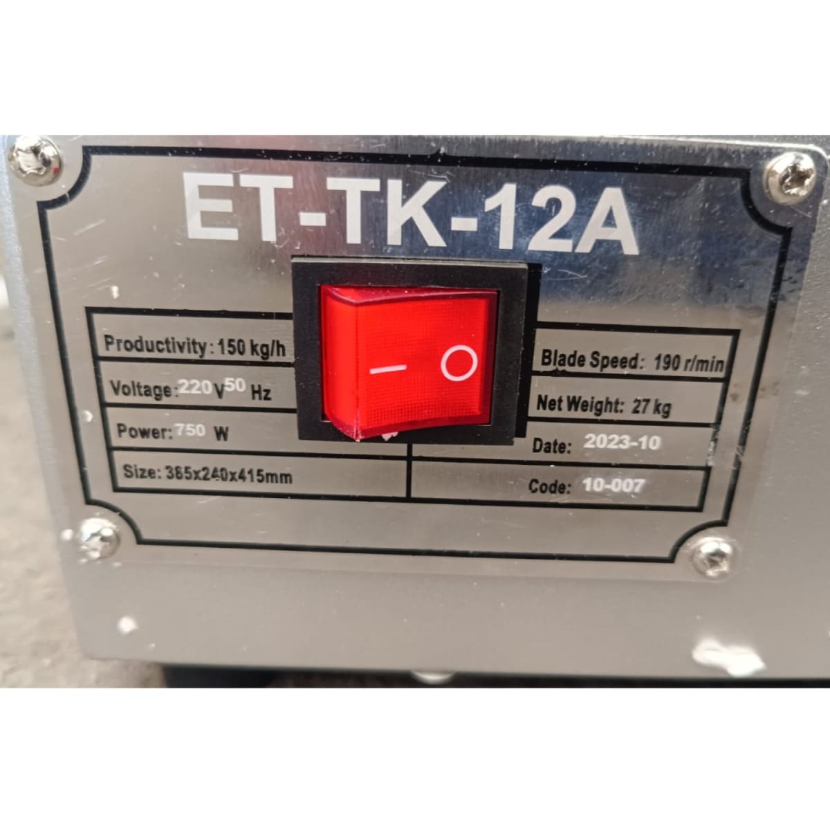 Moledora de Carne Industrial ProChef 150 kg/hora5