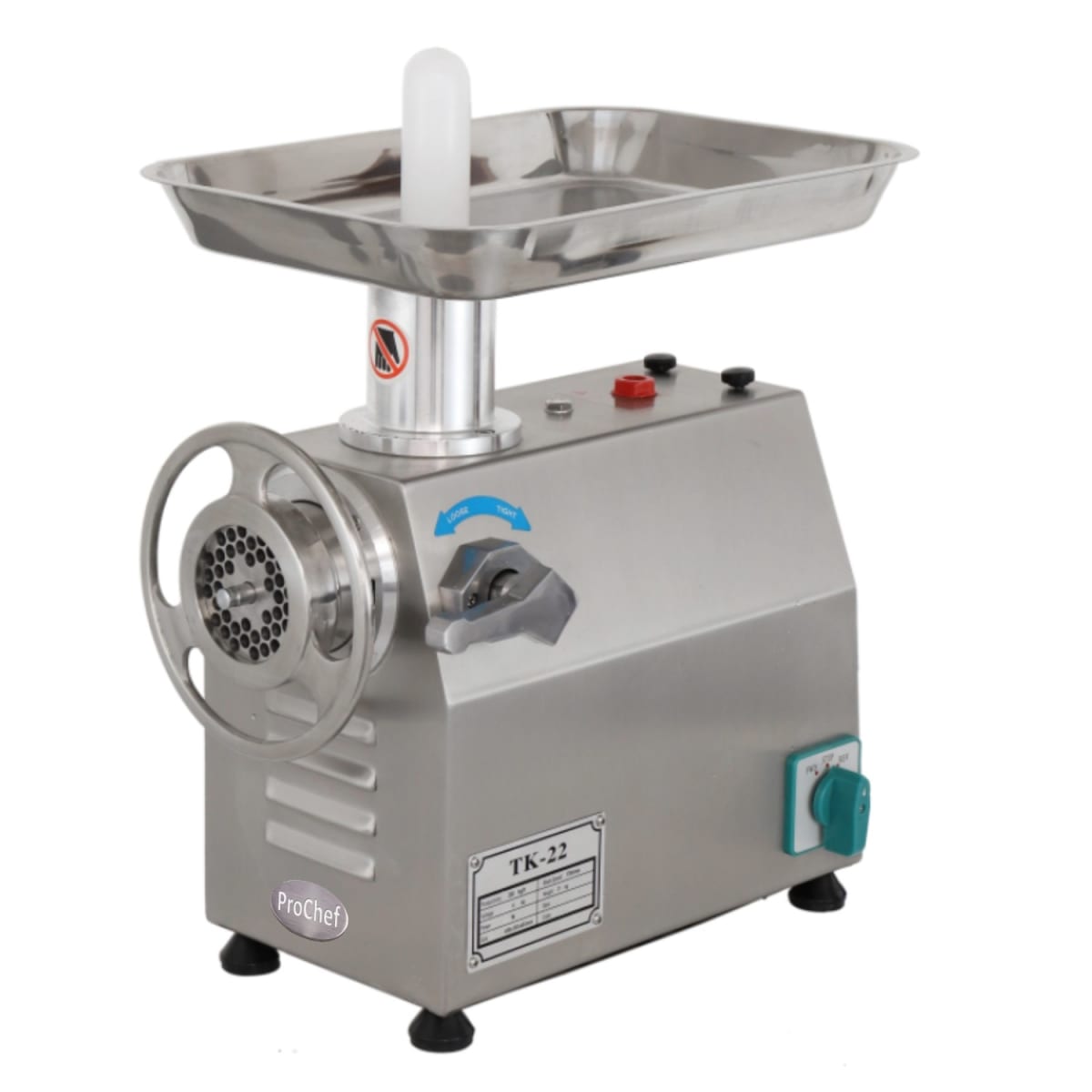 Moledora de carne industrial ProChef 250 kg/hora2