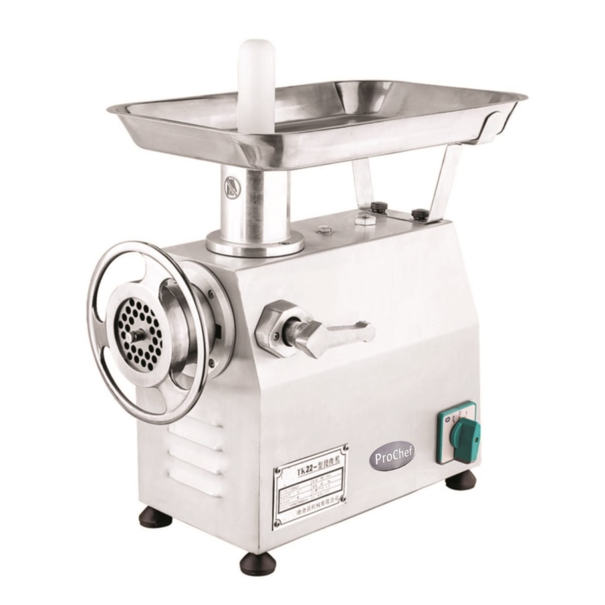 Moledora de carne industrial ProChef 250 kg/hora1