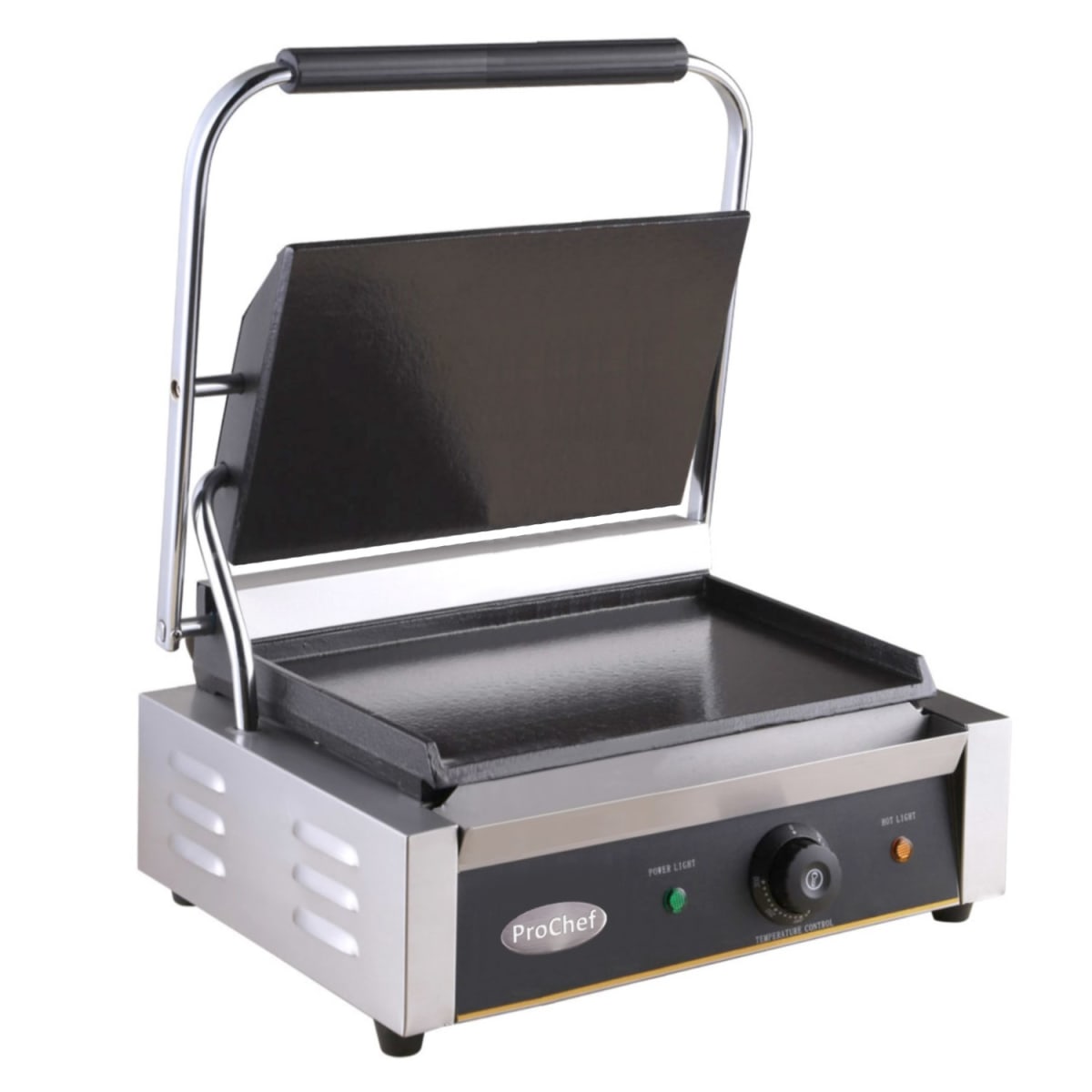 Plancha Sandwichera Panini Grill Lisa Acero Inox.1