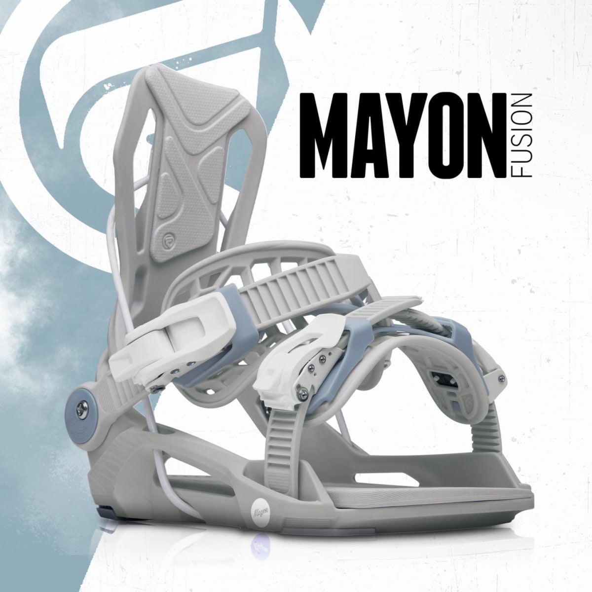 Fijacion Snowboard Flow Mayon Fusion Gray Women's5