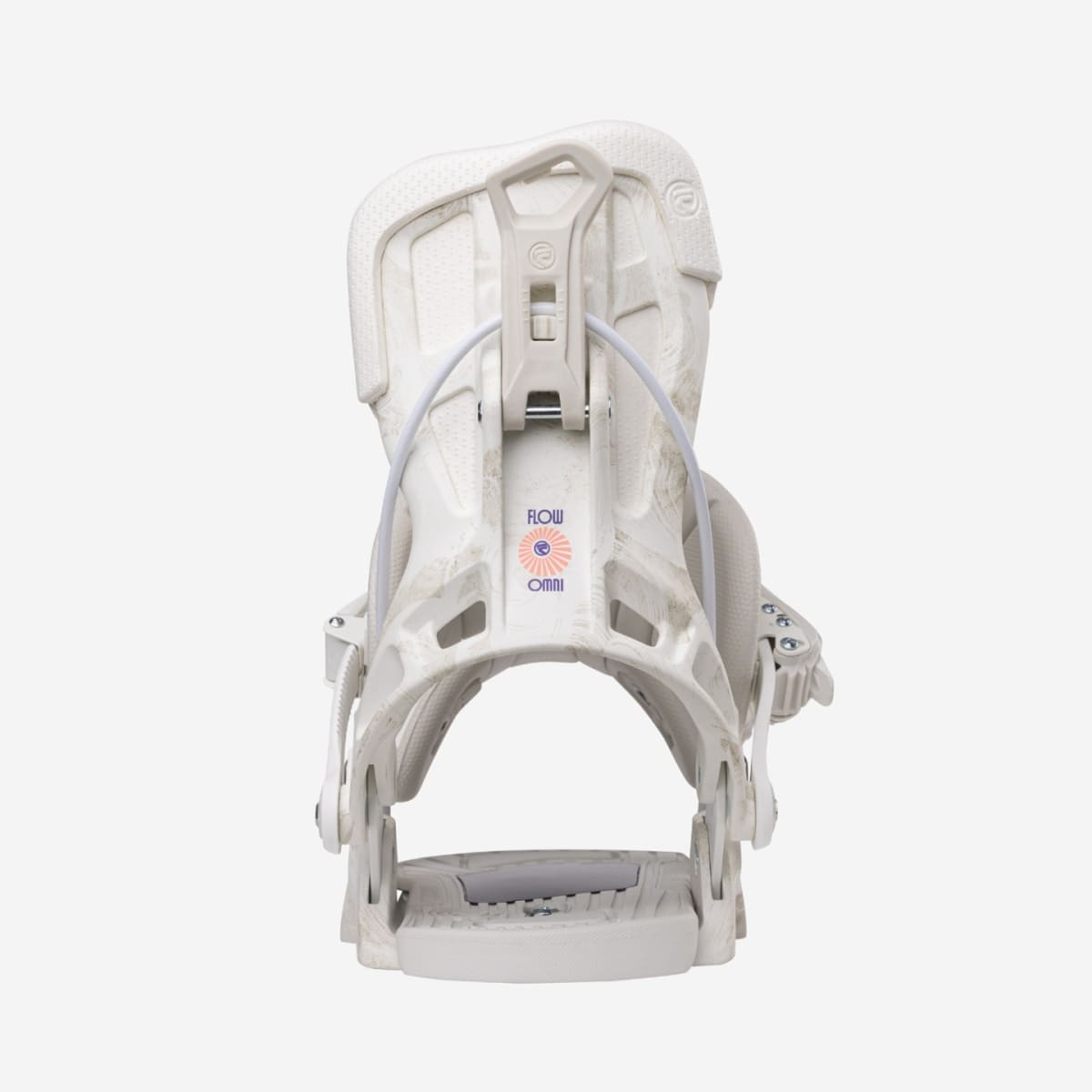 Fijacion Snowboard Flow Omni Fusion White Women's3