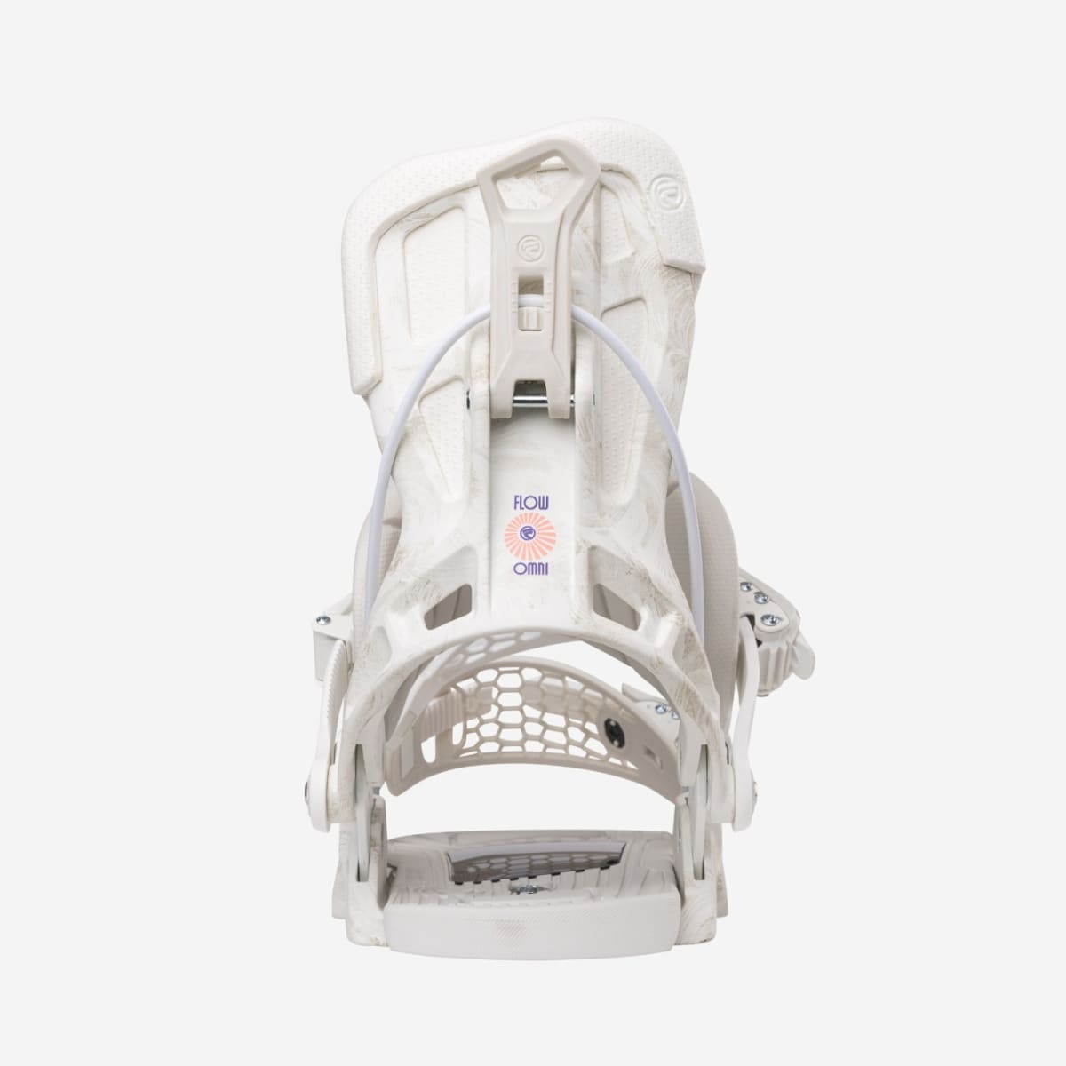 Fijacion Snowboard Flow Omni Hybrid White Women's3