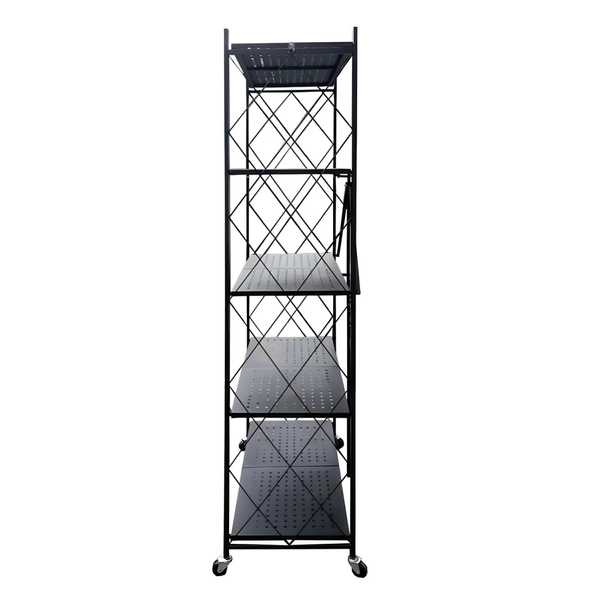 Estante Plegable de Acero con Ruedas. 5 bandejas6