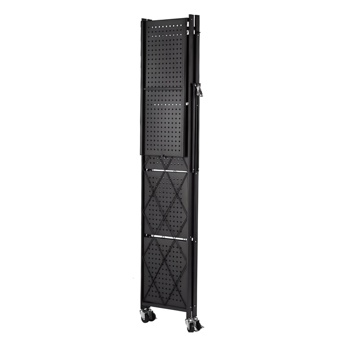 Estante Plegable de Acero con Ruedas. 5 bandejas2