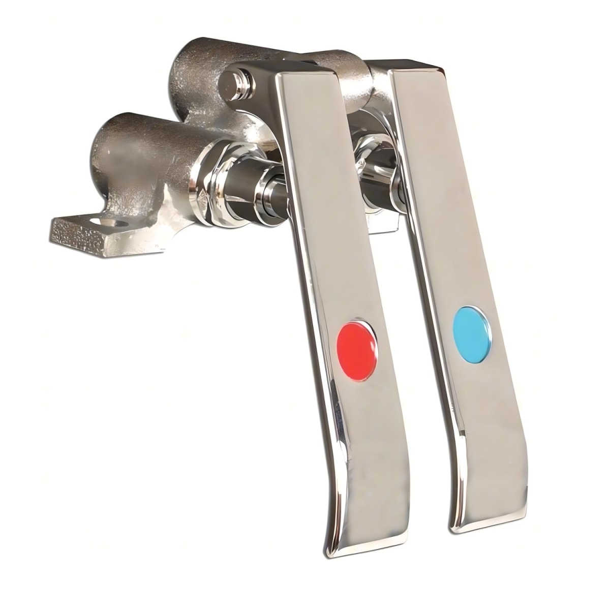 Lavamanos Accion Rodilla Acero Inox. con griferia8