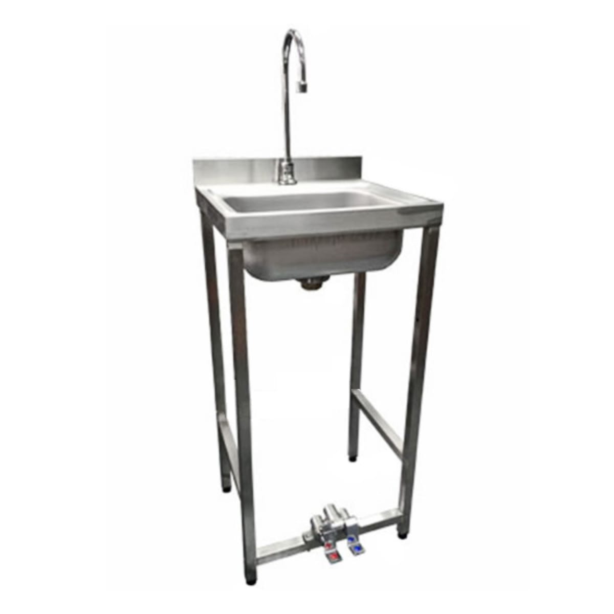 Llave Accion Pedal para Lavamanos Industrial6