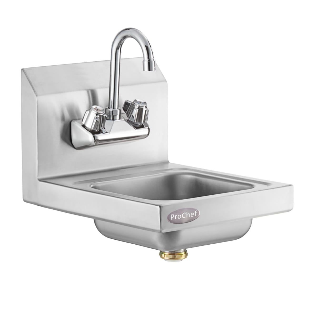 Lavamanos Mural Acero Inoxidable con Grifería1