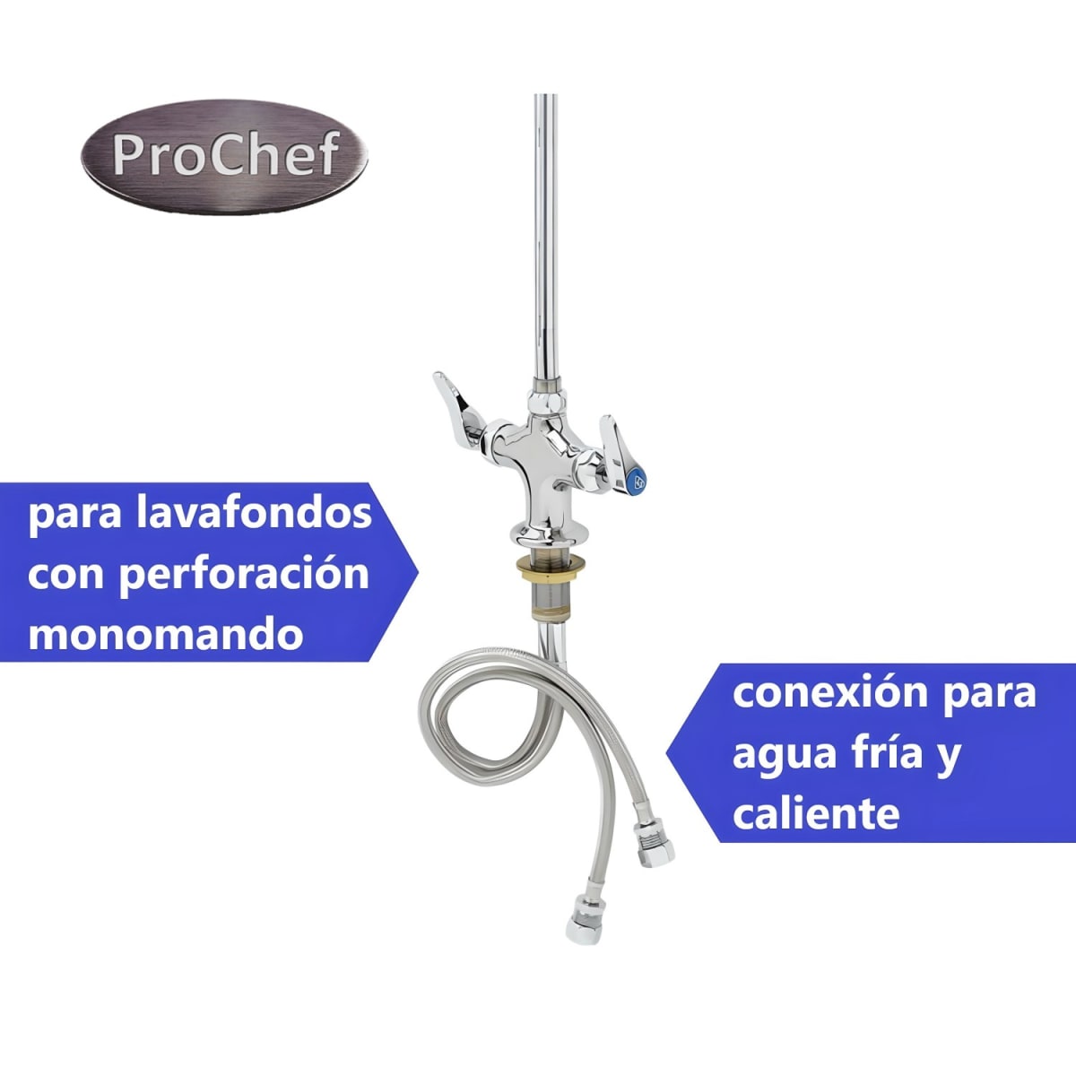 Llave Pre Lavado Pre Wash Monomando Alta presión4