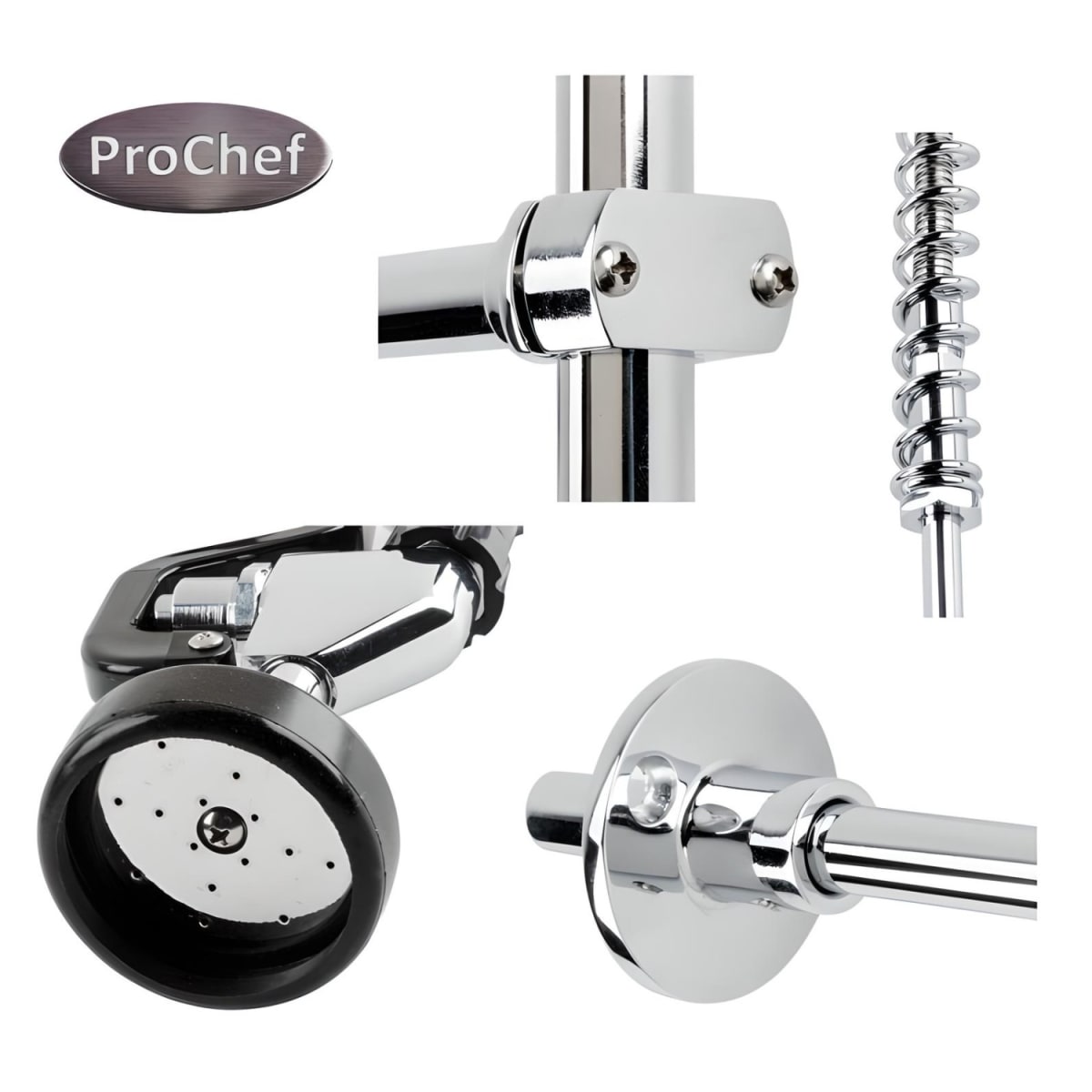 Llave Pre Lavado Pre Wash Acero Inox. Alta Presión6