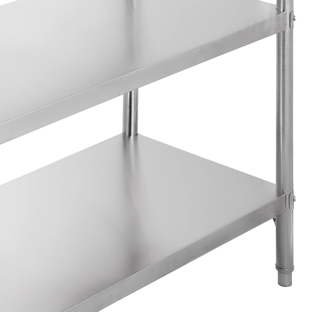 Estante 4 Bandejas lisas. 90x50x180 cm. Acero Inox6
