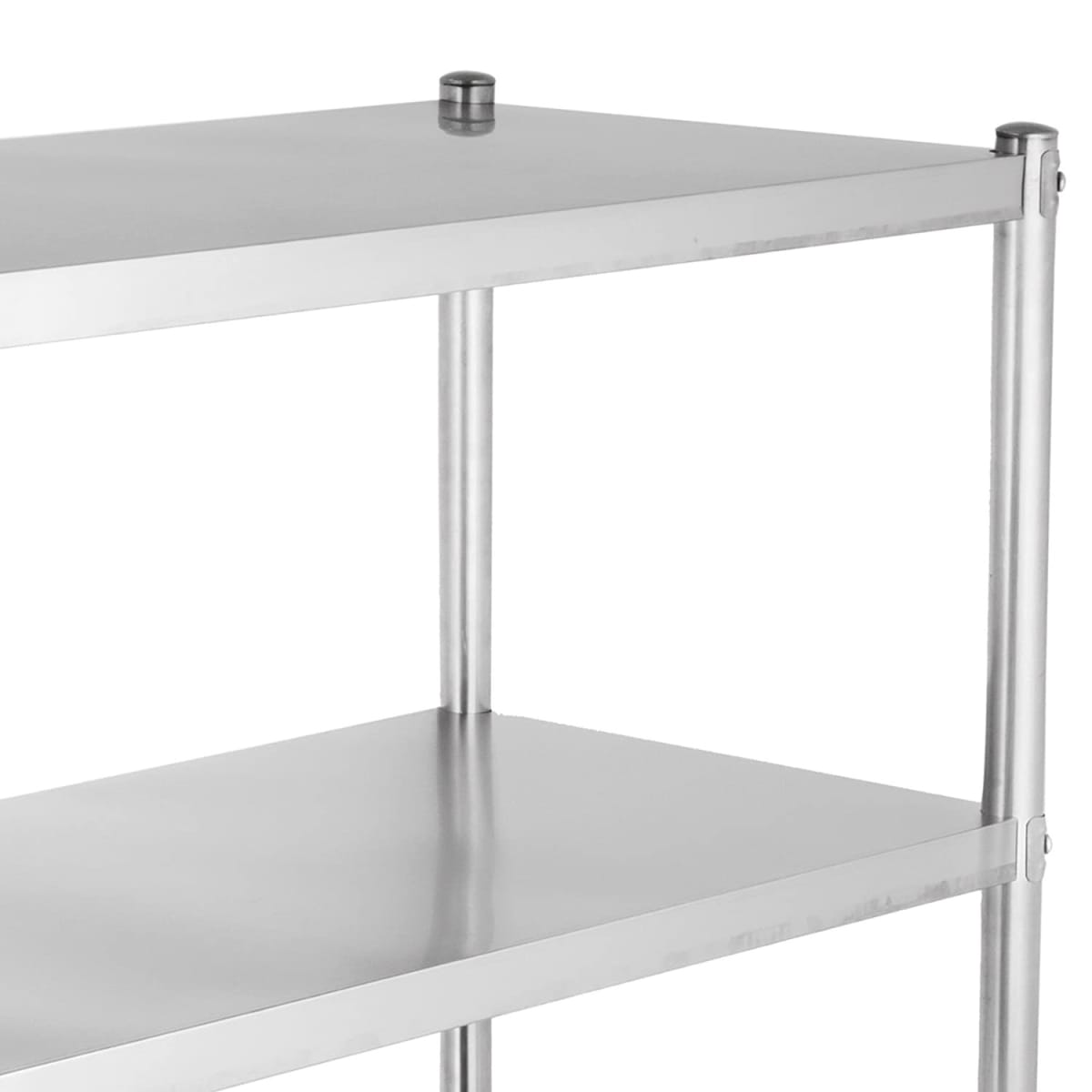 Estante 4 Bandejas lisas 120x50x180 cm. Acero Inox9