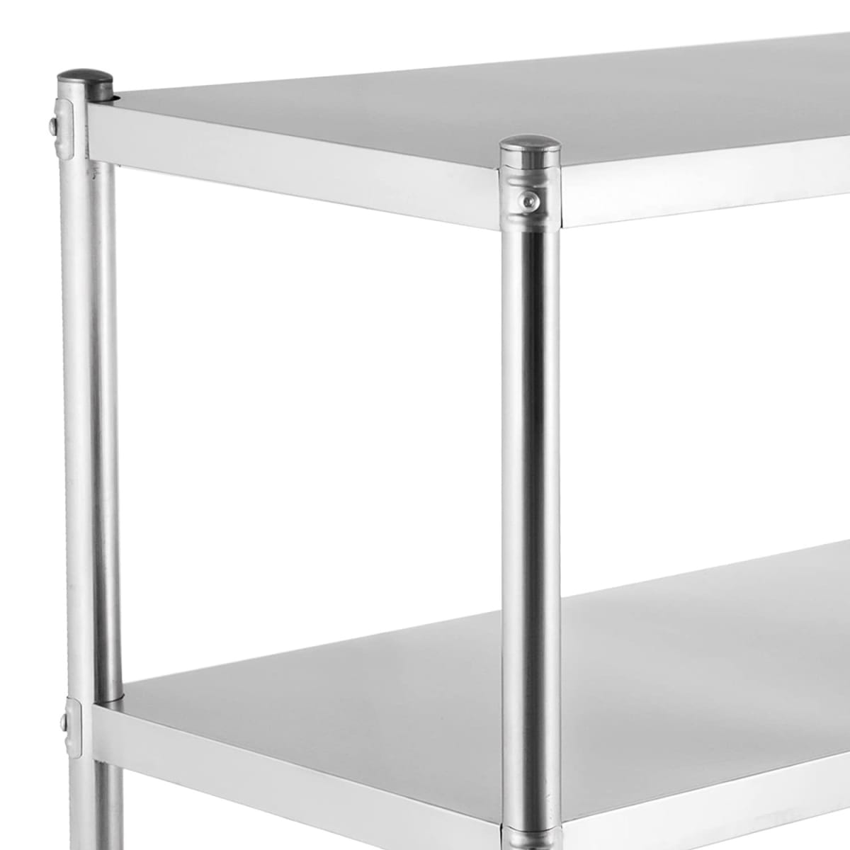 Estante 4 Bandejas lisas. 90x50x180 cm. Acero Inox9