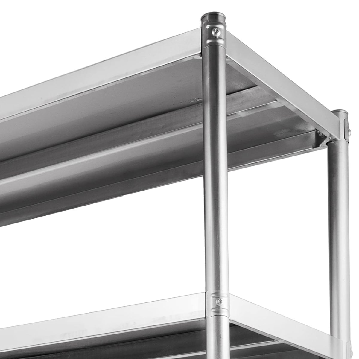 Estante 4 Bandejas lisas 120x50x180 cm. Acero Inox5