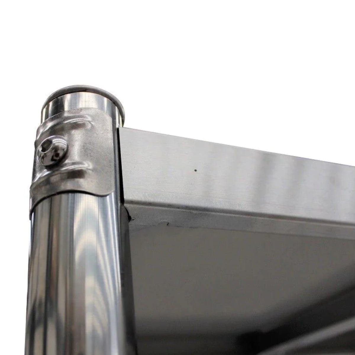 Estante 4 Bandejas perforadas. 90x50x180 cm. Inox3