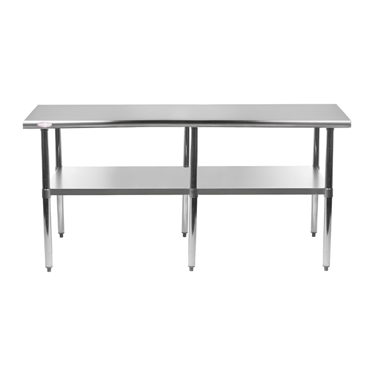 Mesón Centro ECO Acero Inoxidable 200x60x85 cm.2