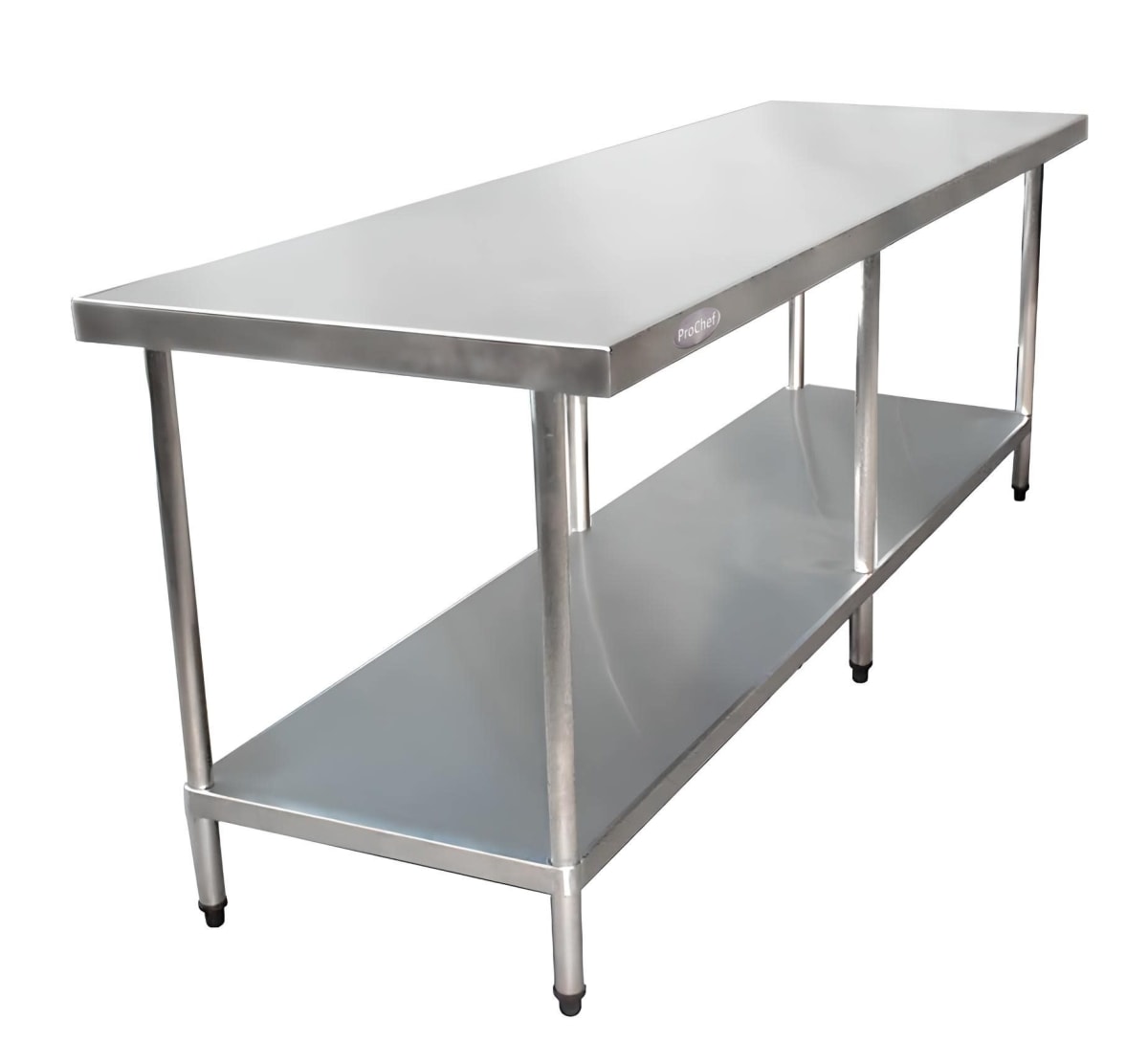 Mesón Centro ECO Acero Inoxidable 200x60x85 cm.3