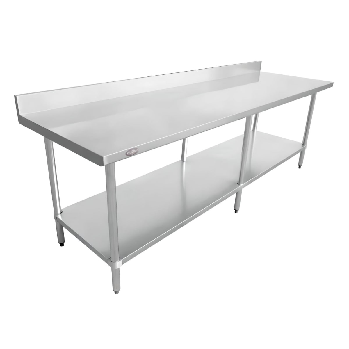 Mesón Muro ECO Acero Inoxidable 200x60x85(+5) cm.3