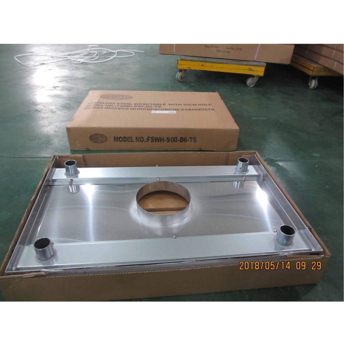 Meson Desconche 90x60x85 cm Acero Inoxidable8