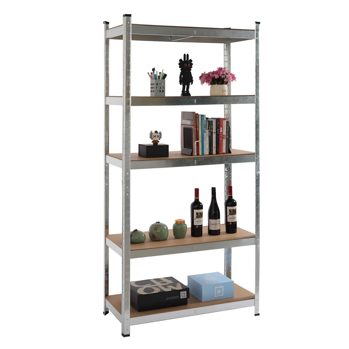 Estante Acero Galvanizado 90x40x180 cm. Cap 875 Kg2