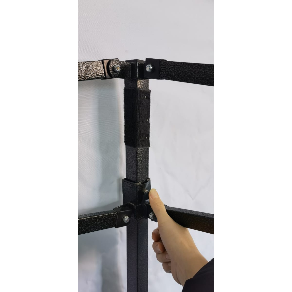 Toldo Plegable 3x3 Mt Tipo Araña Tela 420D Filtro UV Azul5