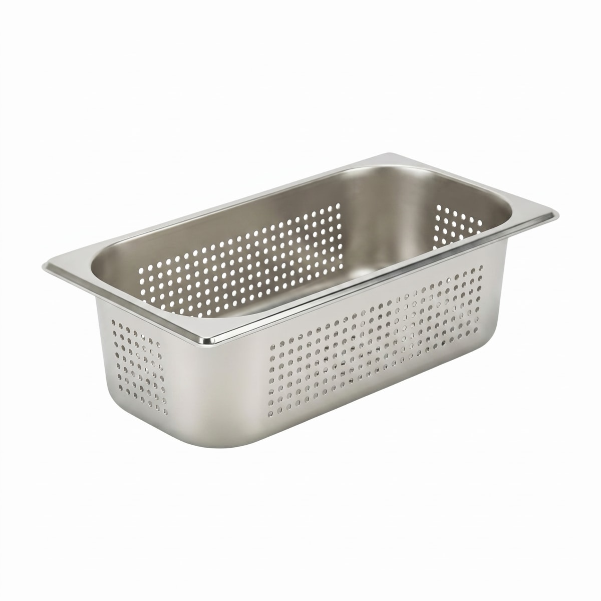Pack 6 Depositos Gastro GN 1/3x 100 mm Acero Inox PERFORADO2
