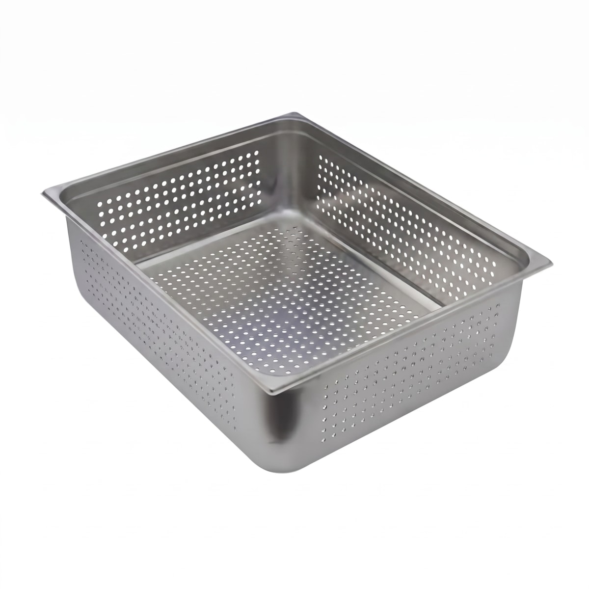 Pack 6 Depositos Gastro GN 1/1 x 150 mm Acero Inox PERFORADO2