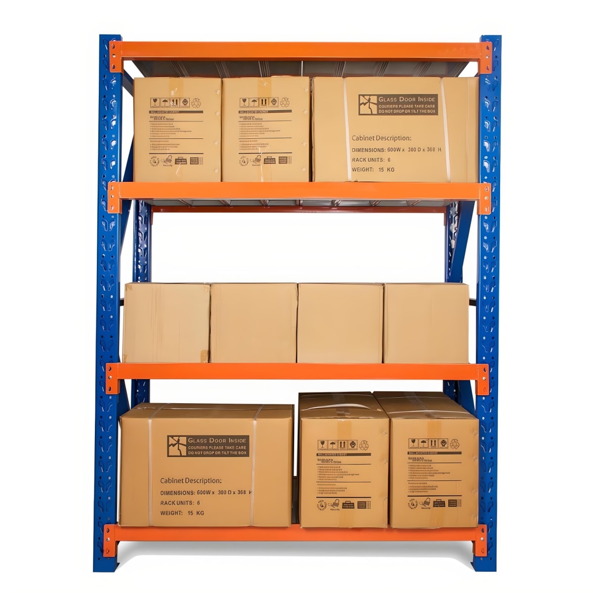 Estante acero 1,5x2 mt 4 bandejas Color Capacidad 800 kg3