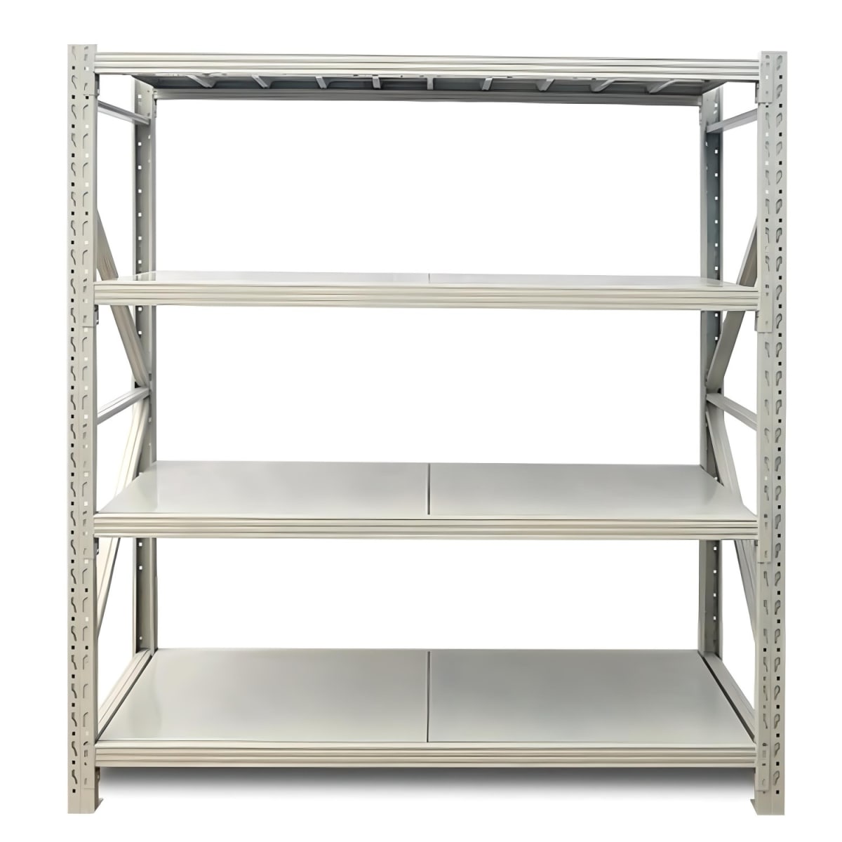 Estante acero 2x2 mt 4 bandejas Gris Capacidad 800 kg3