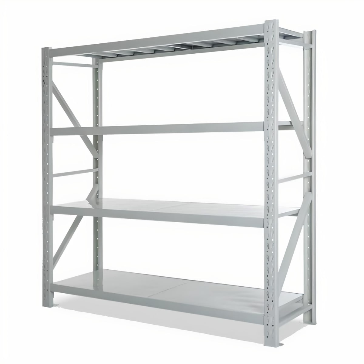Estante acero 2x2 mt 4 bandejas Gris Capacidad 800 kg9