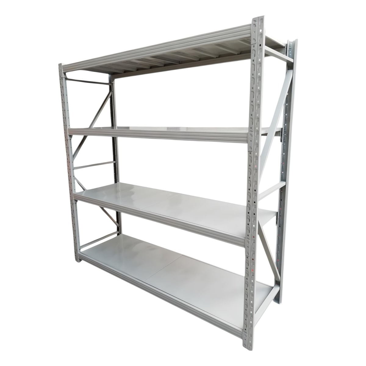 Estante acero 2x2 mt 4 bandejas Gris Capacidad 800 kg2
