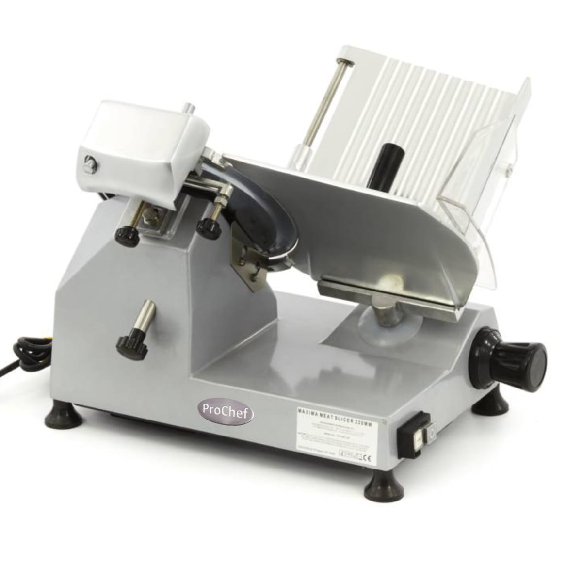 Fiambrera 220 mm Cortadora Cecinas Semi Automatica3