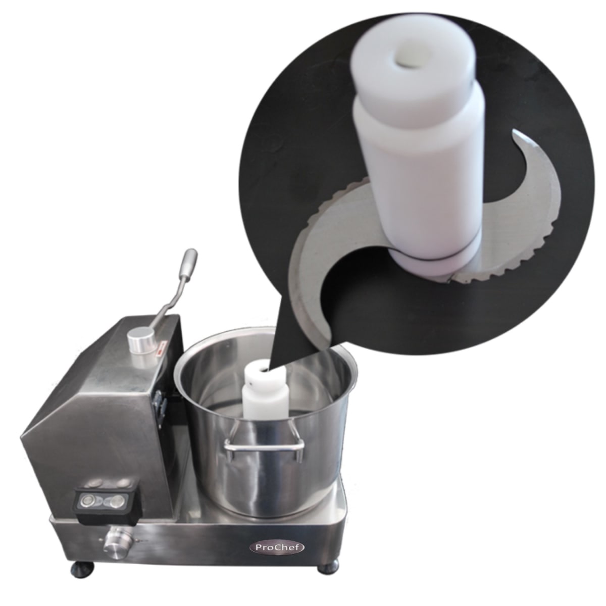 Procesador de alimentos ProChef 6 Litros HR-6. Acero Inox.9